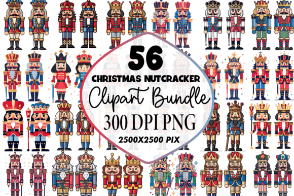 Download Christmas Nutcracker Clipart Png Bundle - Premium Resources