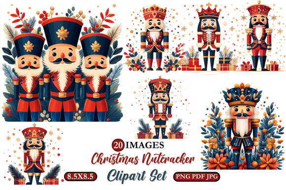 Download Christmas Nutcracker Clipart Set - Premium Resources
